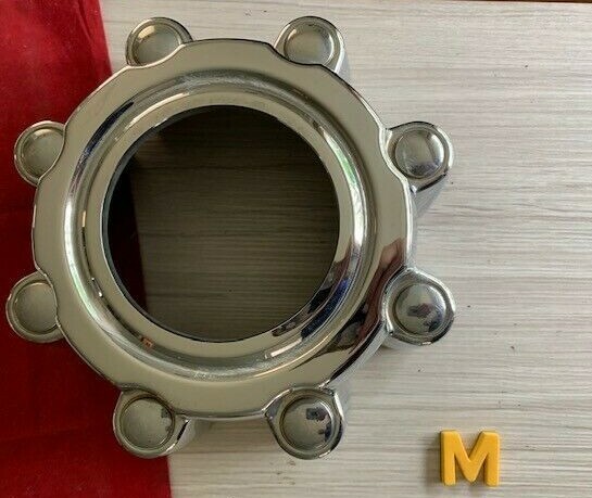 #M 1) 1999-04 Ford F-250 Excursion Wheel Center Cap Chrome Hubcap 1C34-1A096-AA