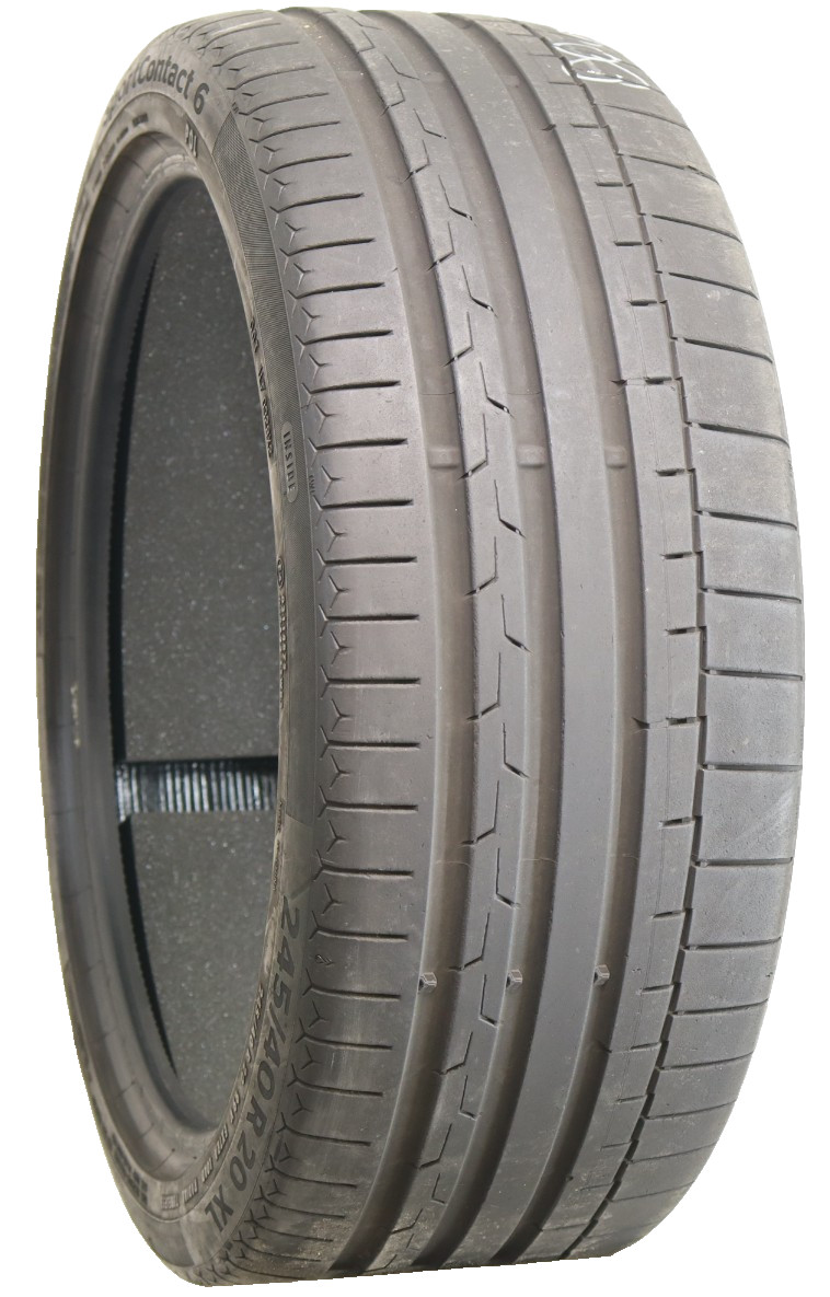 245/40R20 Continental Sport Contact 6 ContiSilent POL 99V 6.5/32 DOT 0422 1J158