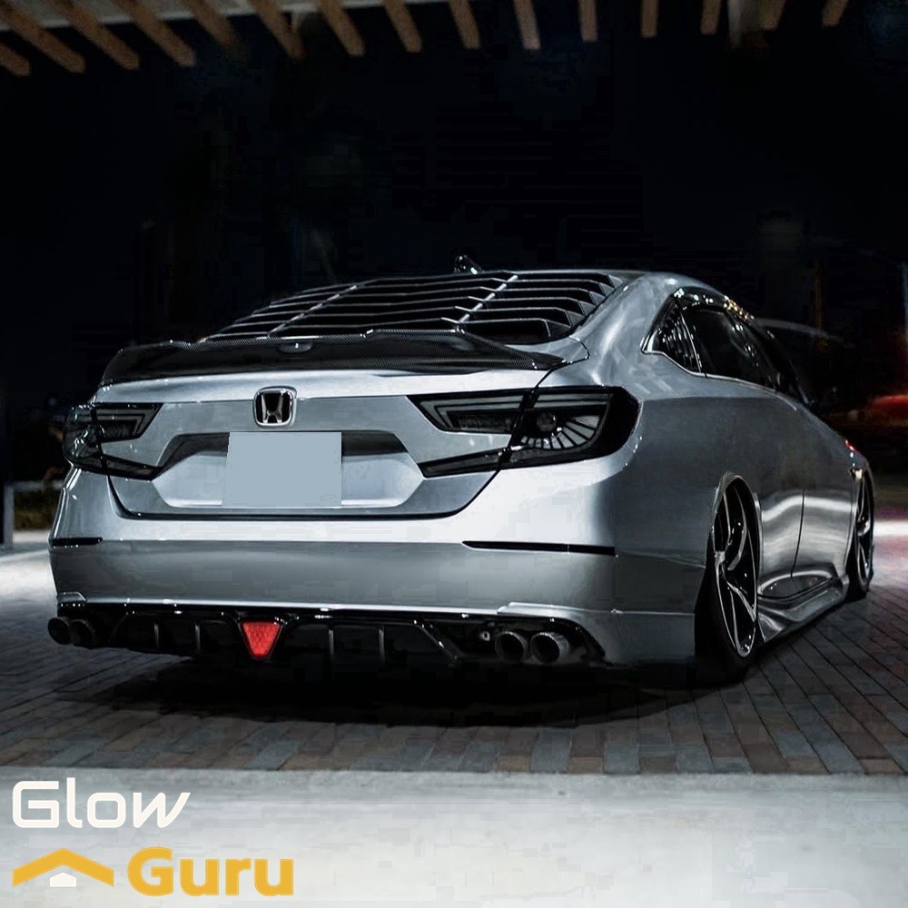 Smoked LED Tail Light For 2018-2022 10th Gen Honda Accord Sequential Rear Lamp