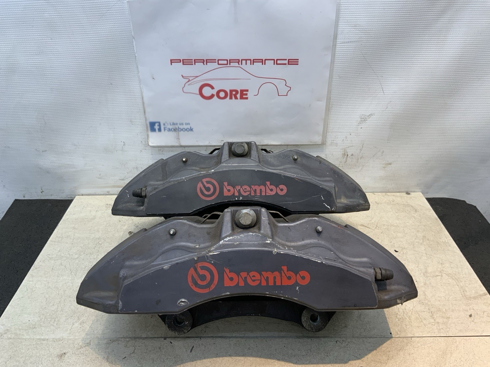 2015 - 2023 Ford Mustang GT Front Brembo 6 Piston Caliper Pair Left Right