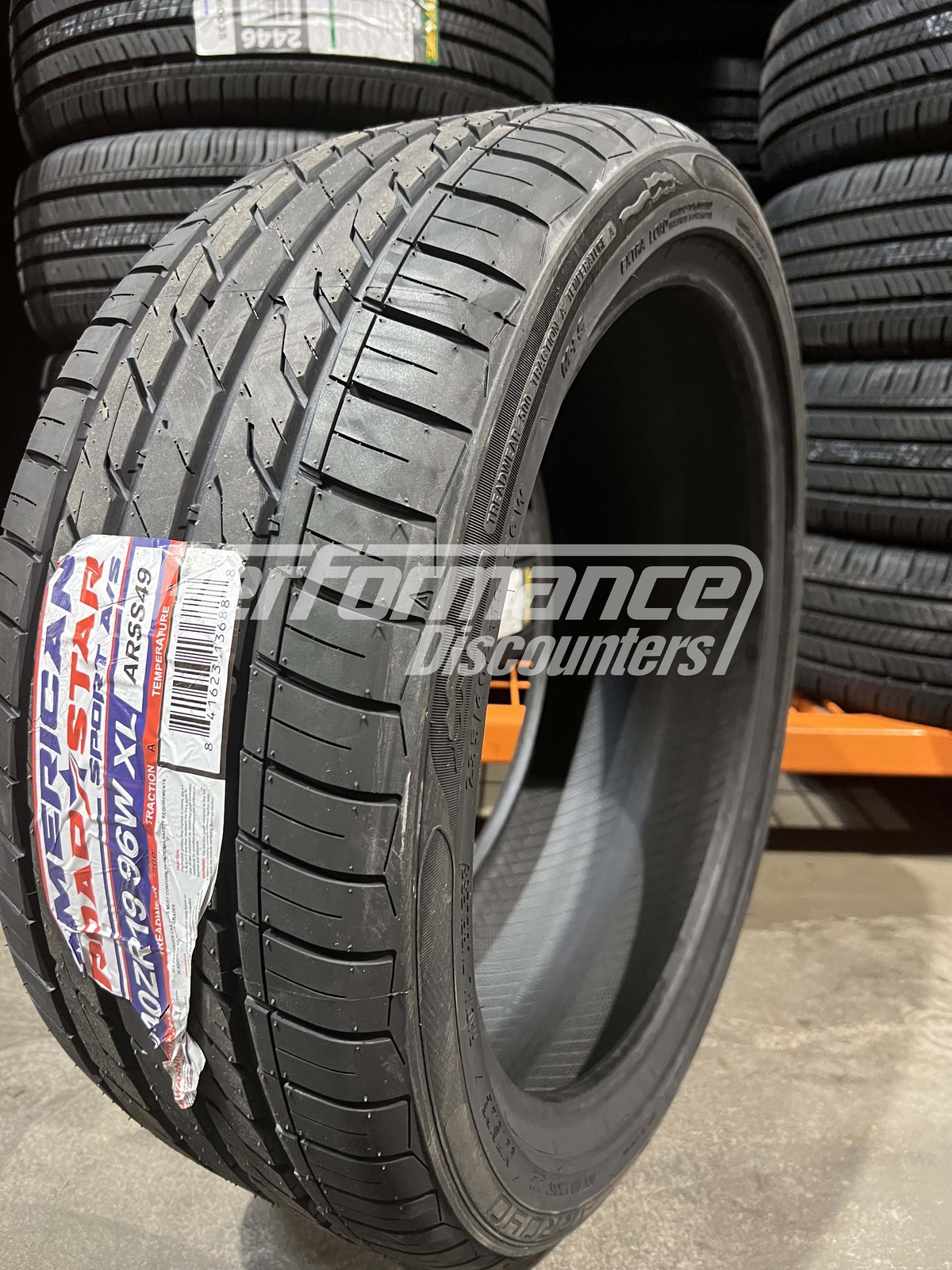 2 New American Roadstar Sport A/S Tires 235/40R19 96W SL BSW 235 40 19 2354019