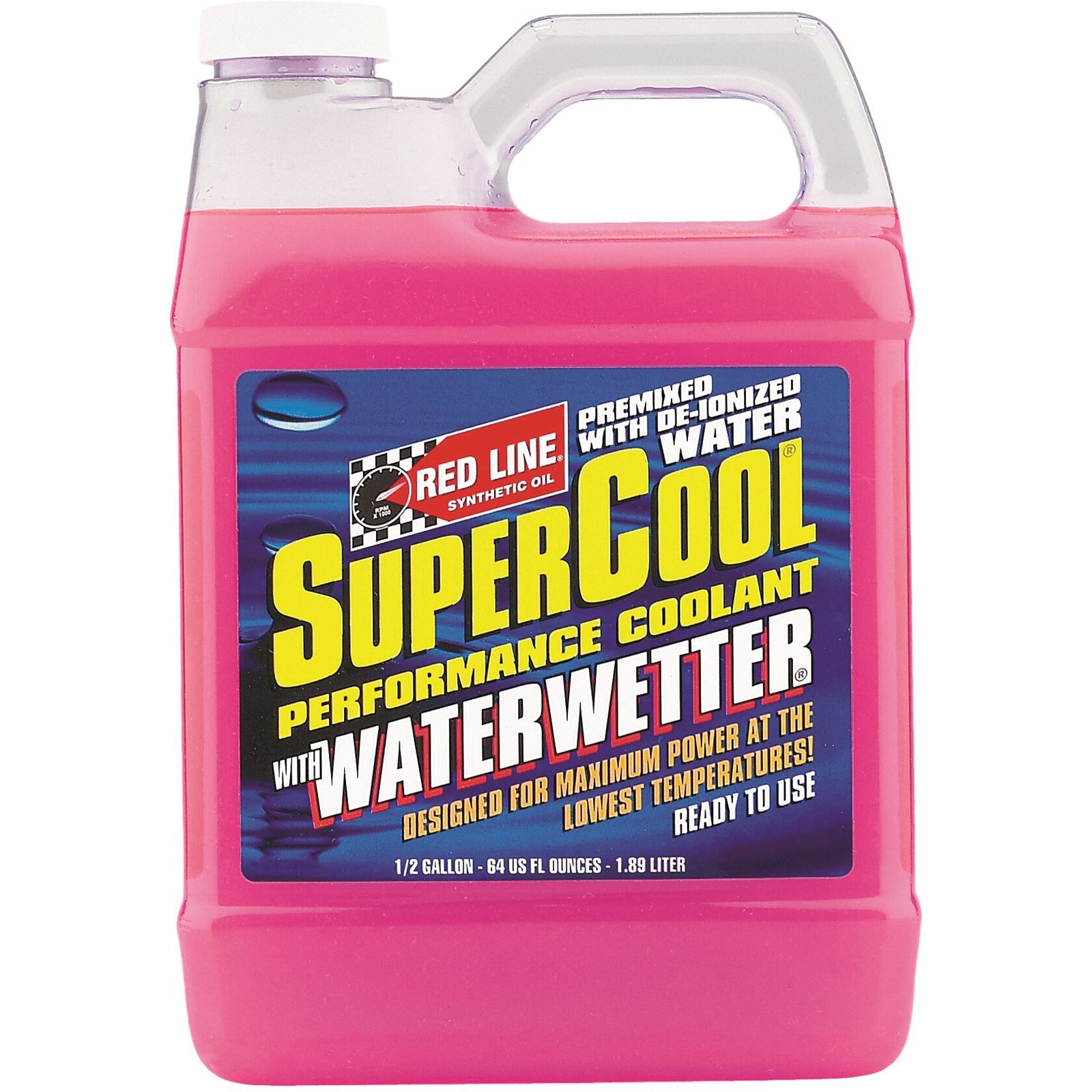 Red Line SuperCool Performance Coolant with Water Wetter - 1/2 Gallon  80205