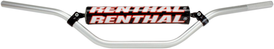 RENTHAL Fits 7/8 Inch Off-Road Handlebar Enduro High Silver 613-01-SI-05-006 RENTHAL Fits 7/8 Inch Off-Road Handlebar Enduro High Silver 613-01-SI-05-006