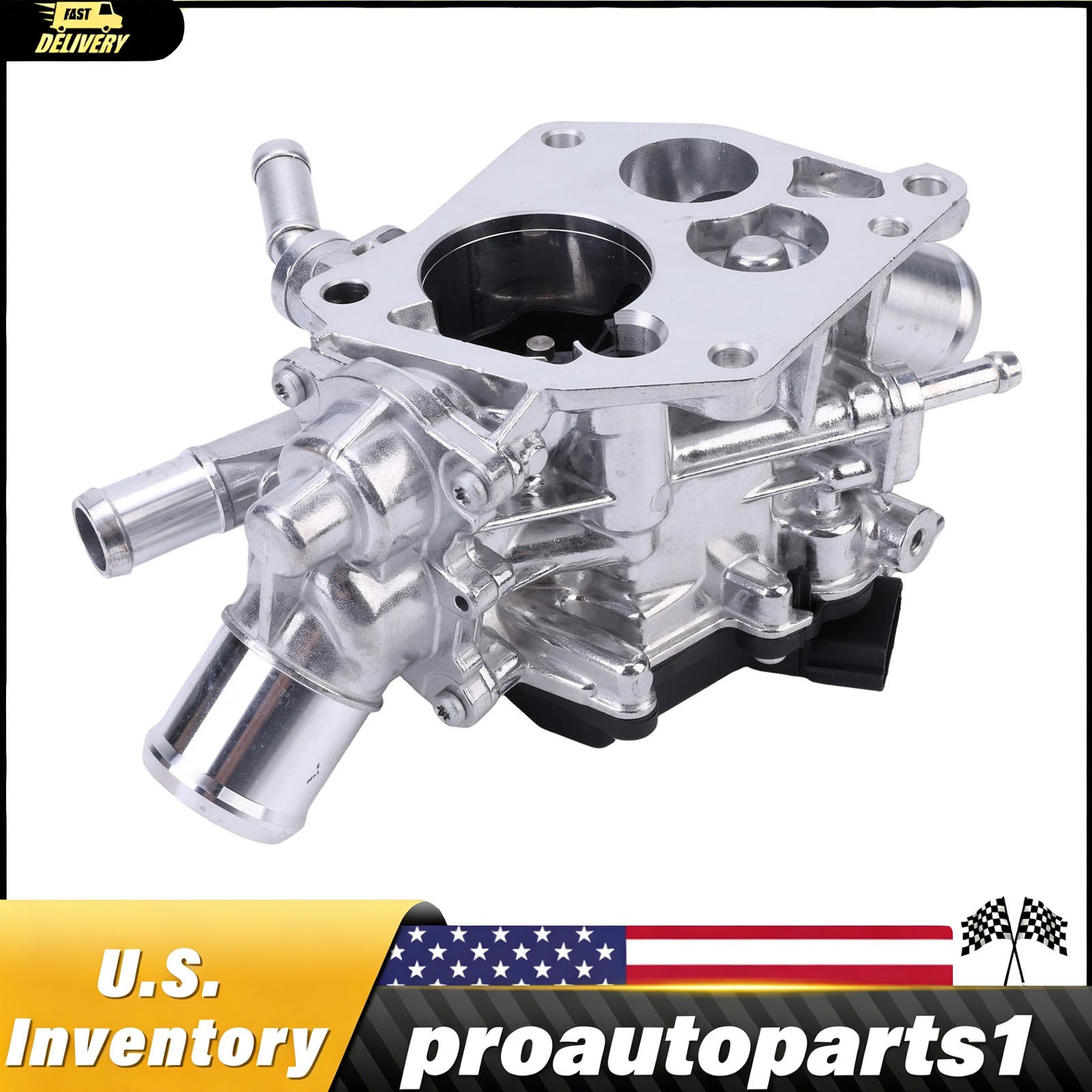 Water Control Valve Thermostat Housing 21250-EZ31A For Nissan Titan NV Armada