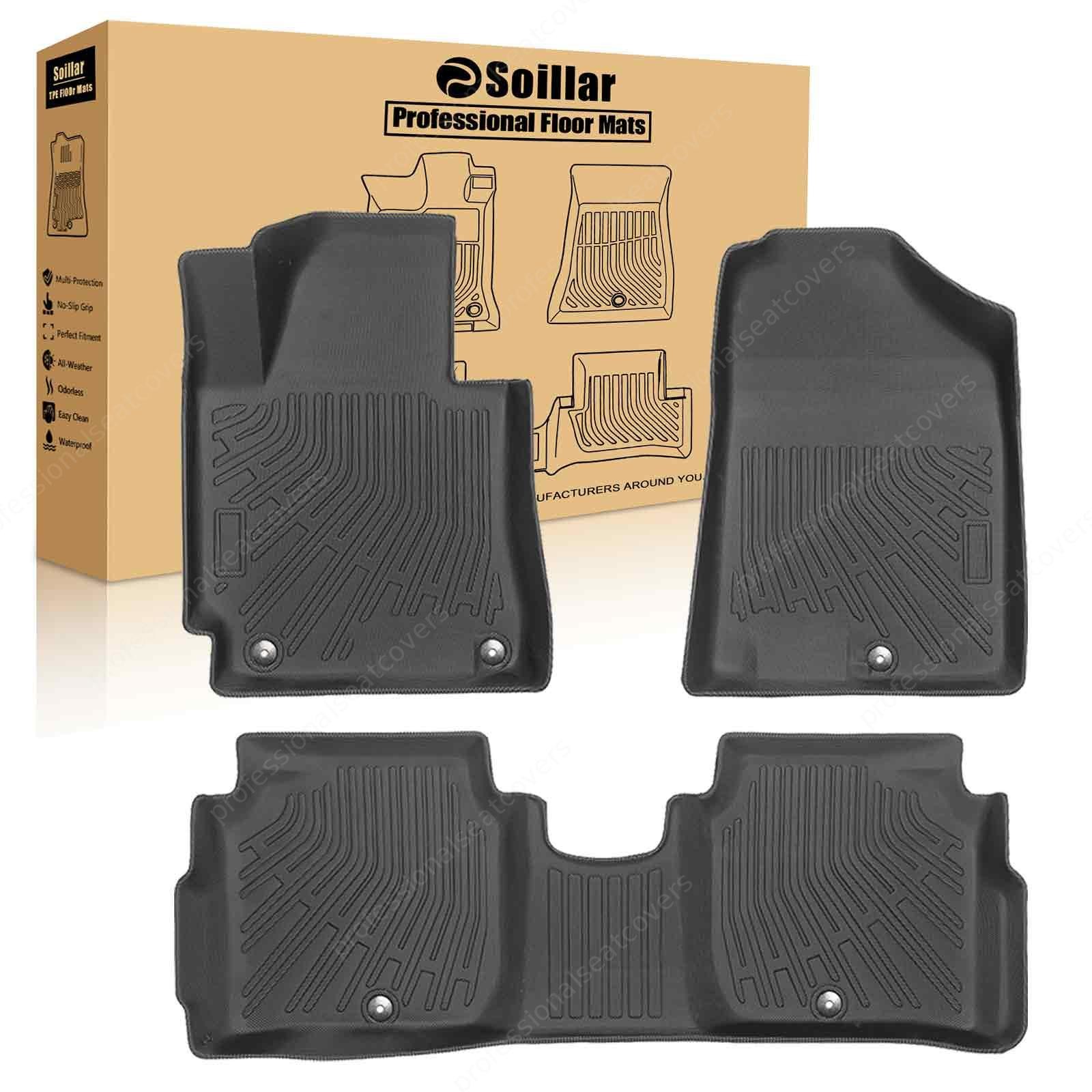 Fits 2014-2018 Kia Forte Sedan Front+2nd 4Door TPE Floor Mats Liners Waterproof Fits 2014-2018 Kia Forte Sedan Front+2nd 4Door TPE Floor Mats Liners Waterproof