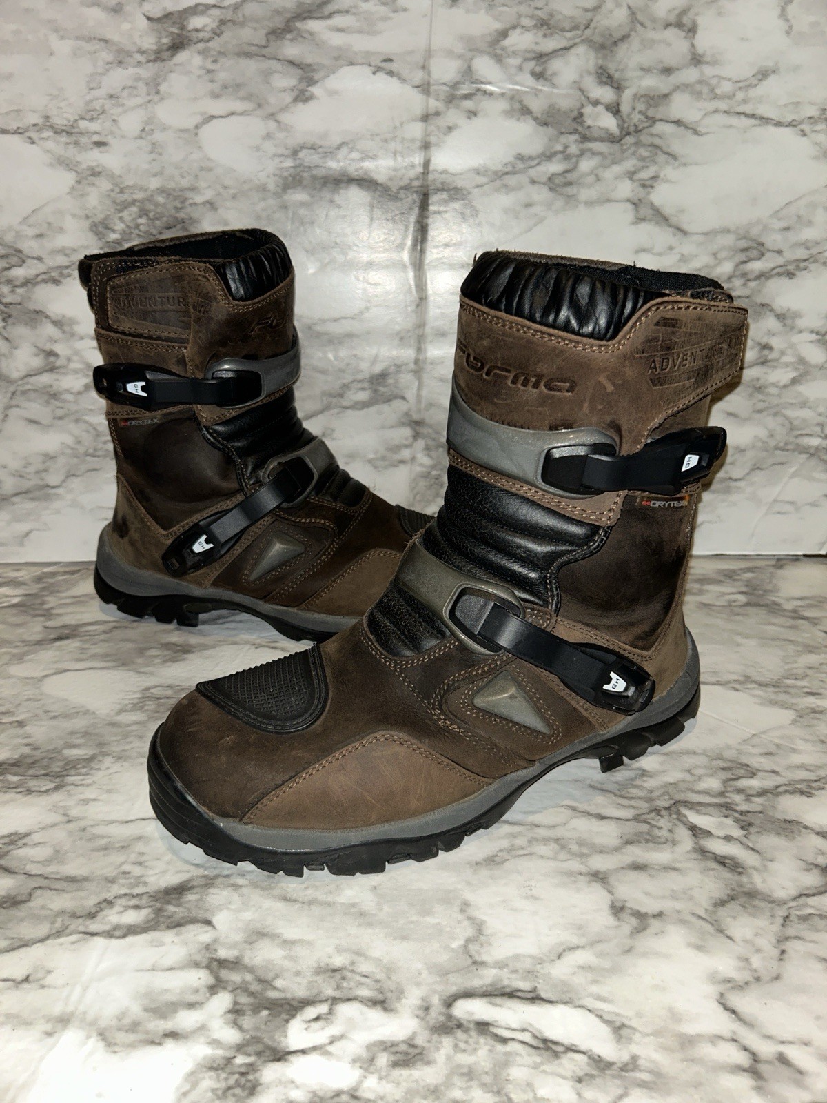 Forma Adventure Boots Mens Size 10 Brown Low Drytec Motorcycle Waterproof Forma Adventure Boots Mens Size 10 Brown Low Drytec Motorcycle Waterproof