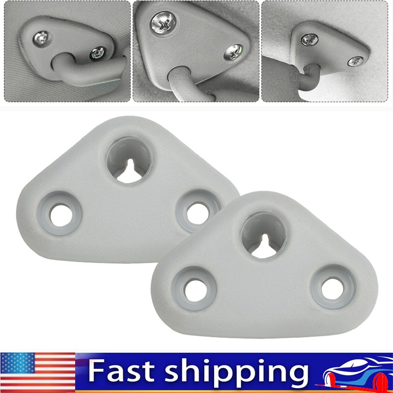 2Pcs Sun Visor Mount Clip For Subaru Forester 08-18 Impreza 2010 Crosstrek 13-19