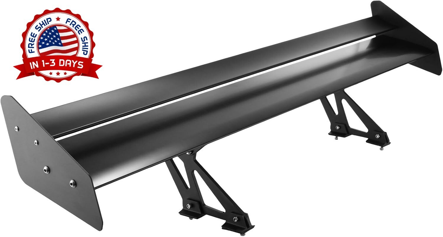 Alerón De Coche GT Wing De Una Sola Cubierta, Ajustable, Universal, De 53,4 Alerón De Coche GT Wing De Una Sola Cubierta, Ajustable, Universal, De 53,4
