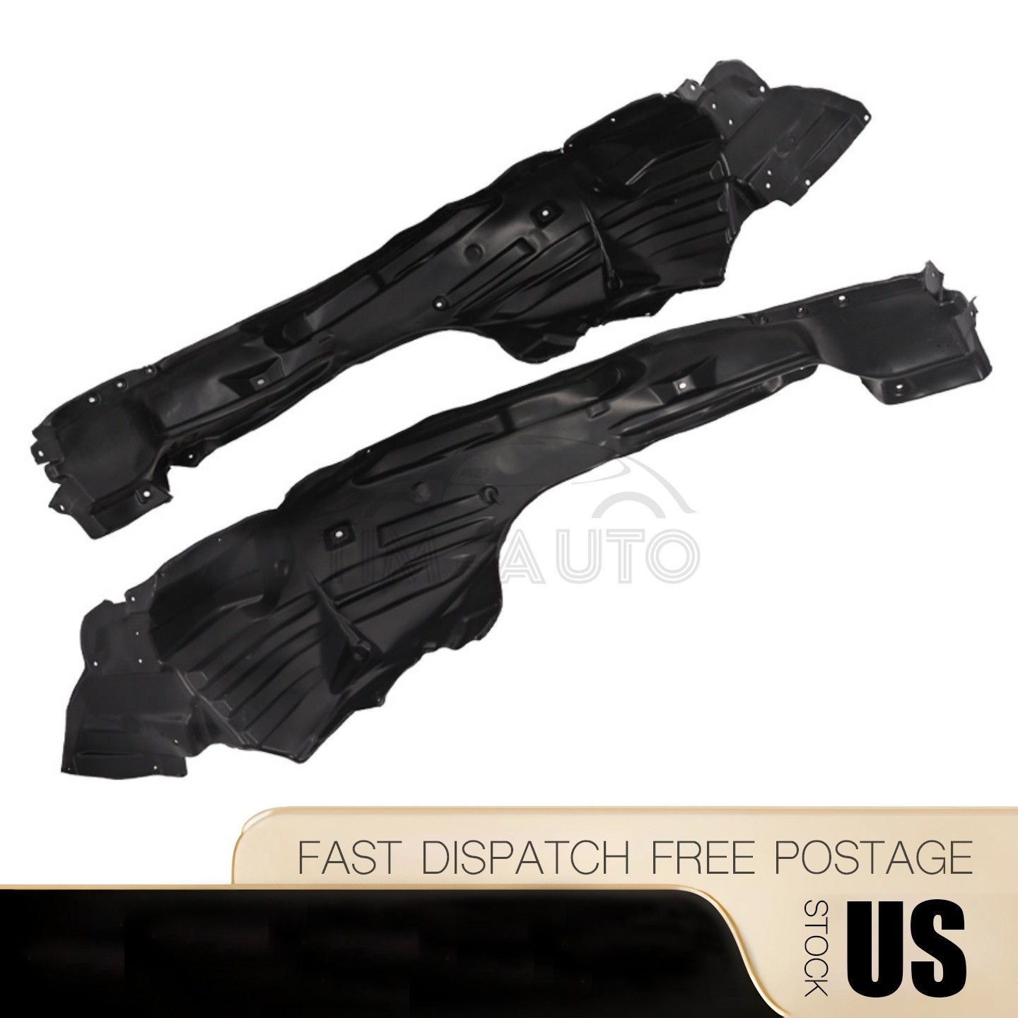 Fit 2013-2020 Subaru BRZ Front LH+RH Fender Liner 59110CA011 59110CA001