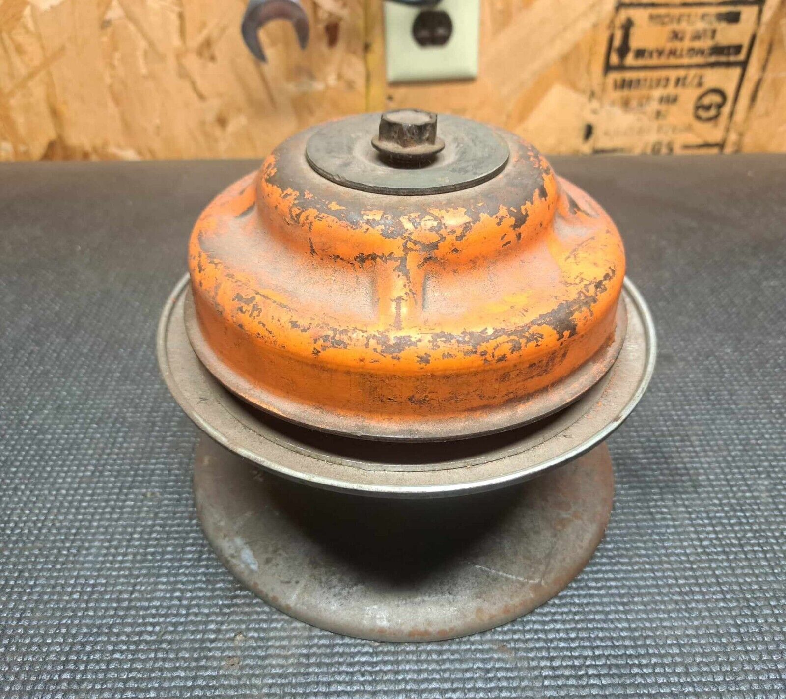 Vintage 1970's Snowmobile Clutch Drive Pulley