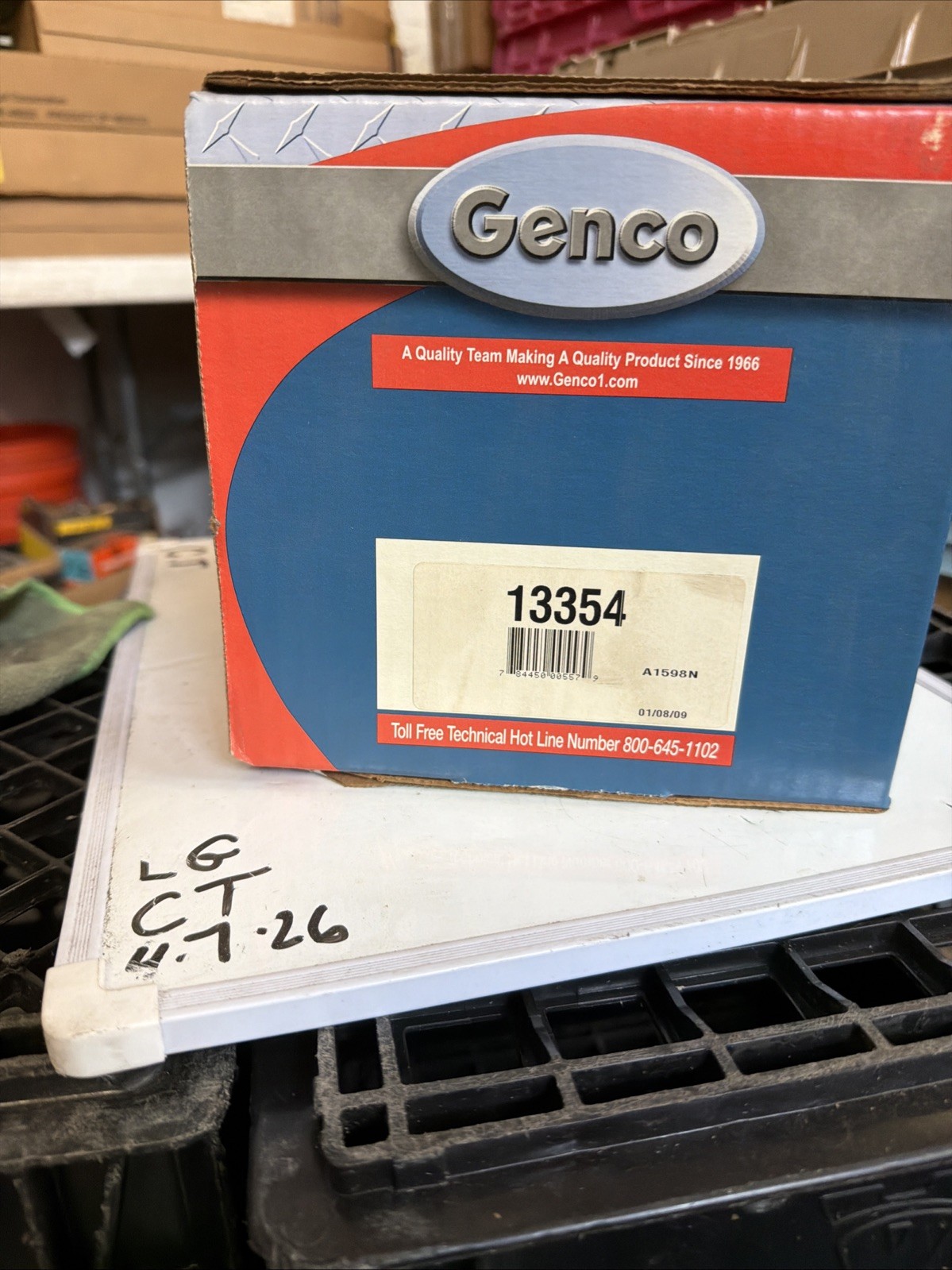 Genco Professional Series Remanufactured Alternator, Vintage 13354