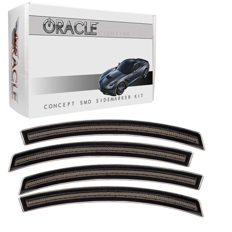 Oracle Fits Chevrolet Corvette C7 Concept Sidemarker Set - Tinted - No Paint