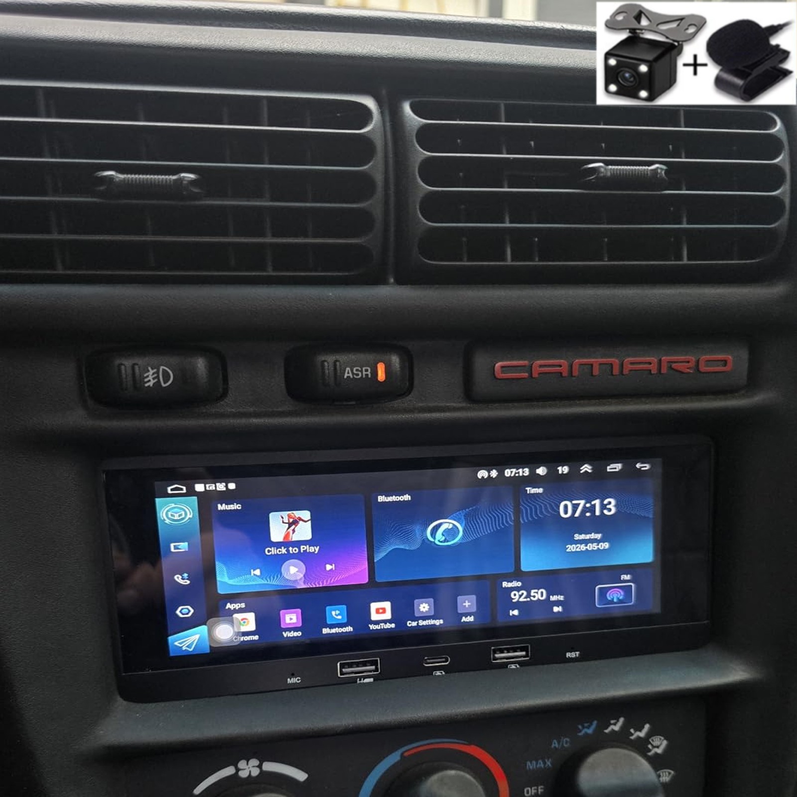 6.86\'\'Car Radio Stereo for Chevy Camaro 1997-2002 GPS DSP BT Touch Screen 4+64GB