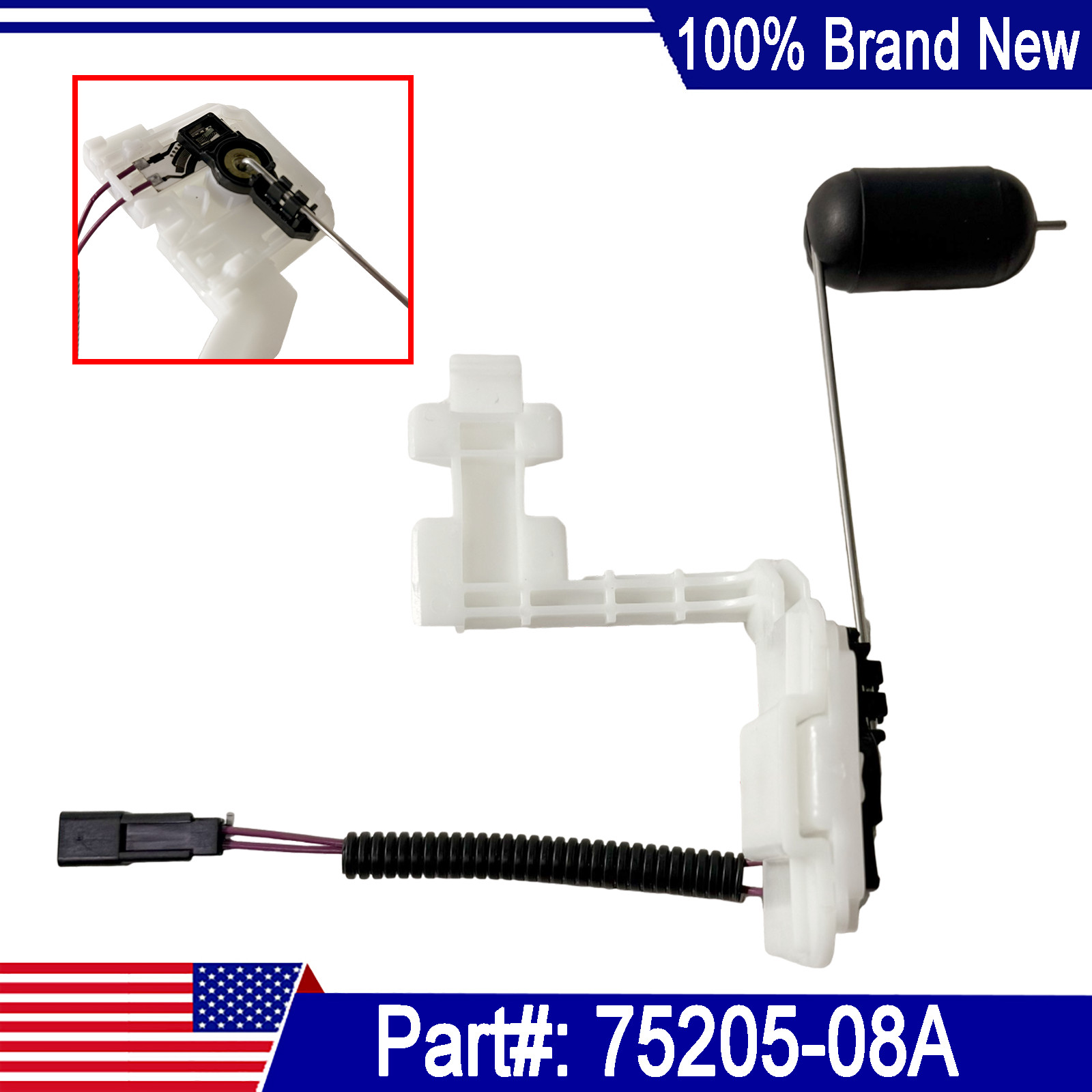 Fuel Sending Unit Fit For 2008-2024 Harley Davidson FLH FLTR FLRT 75205-08A