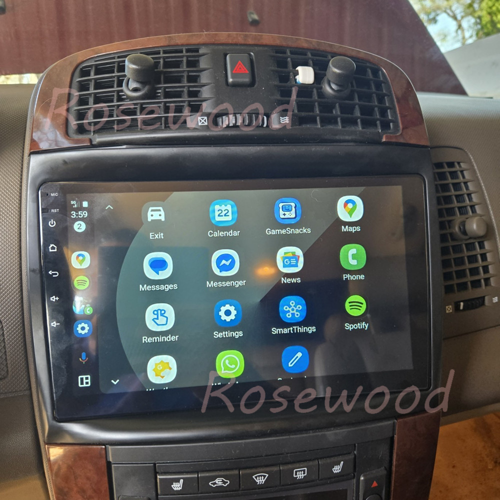 10in 4+64G Android15 Car Stereo Radio GPS Carplay For Cadillac CTS SRX 2003-2007