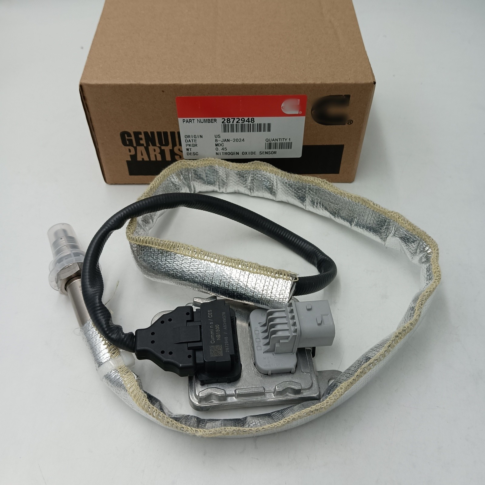 NEW Nitrogen Oxide Sensor Nox Sensor For 2013-18 Dodge Ram 6.7L Cummins 2872948