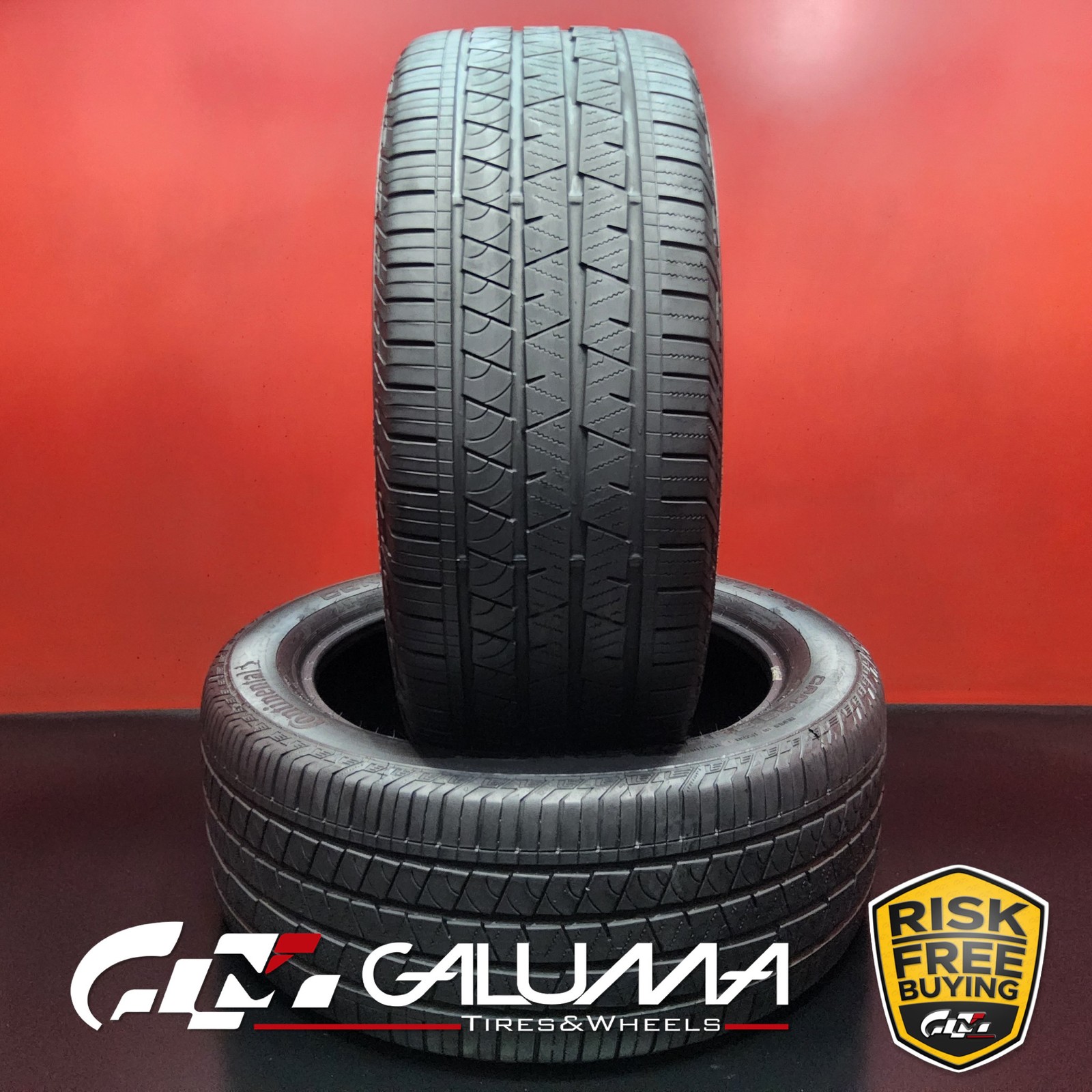 2 Tires Continental Cross Contact LX Sport SSR RunFlat 275/45R20 No Patch #94802