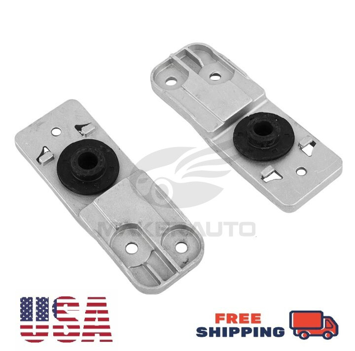 New Pair Lower Radiator Bracket 13337826 Fits 11-16 Chevrolet Cruze 12-18 Buick