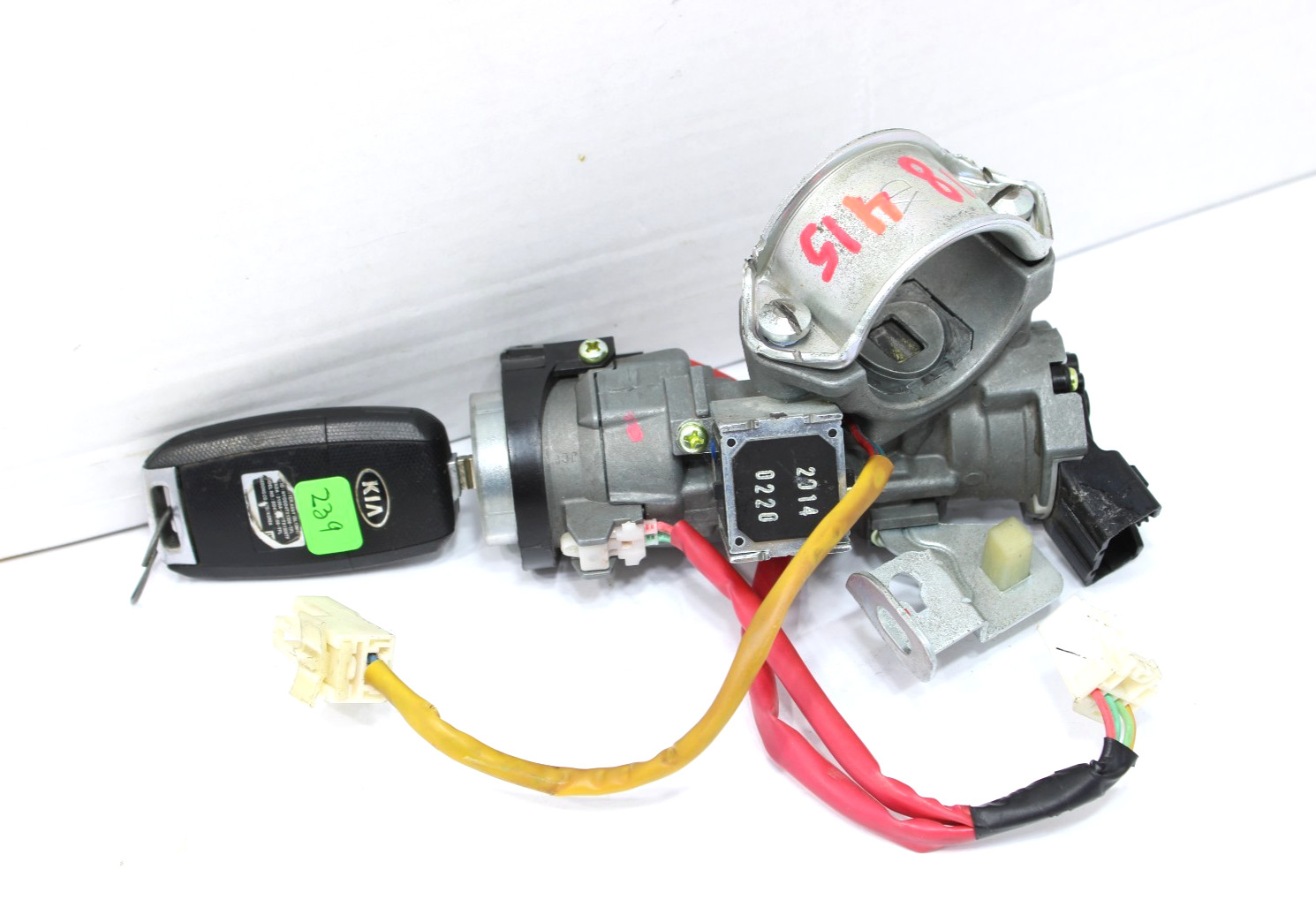 2014-2016 KIA SPORTAGE IGNITION SWITCH LOCK CYLINDER W/KEY OEM