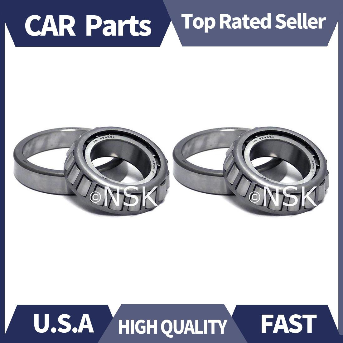 2x NSK Rear Axle Shaft Bearing For Mazda B2000 1986~1987