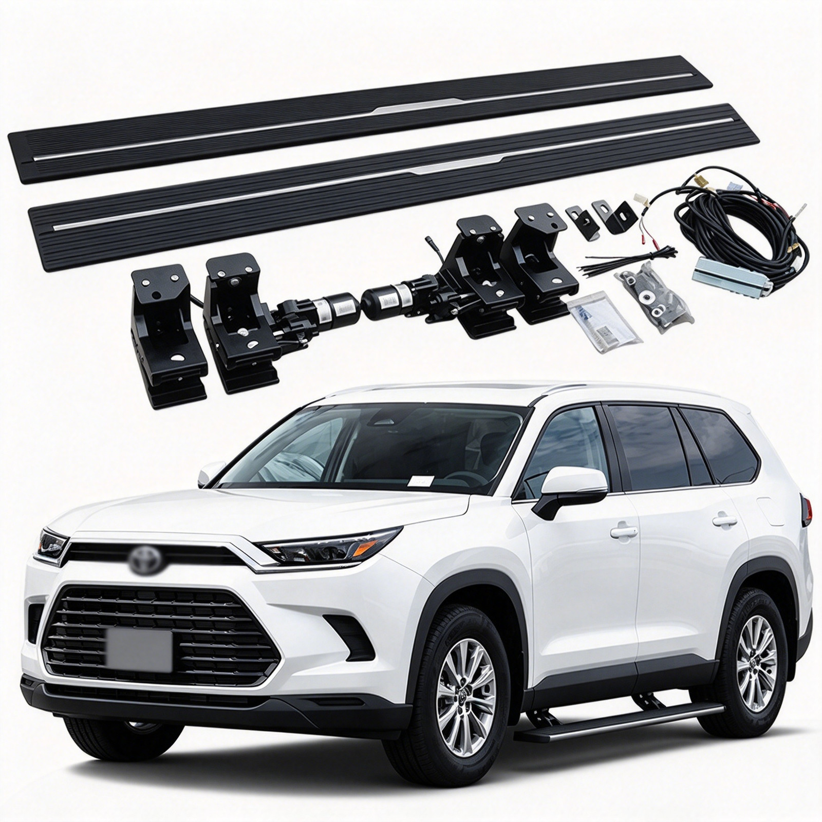 PowerStep Auto Power Electric Running Boards For Toyota Grand Highlander 2024+