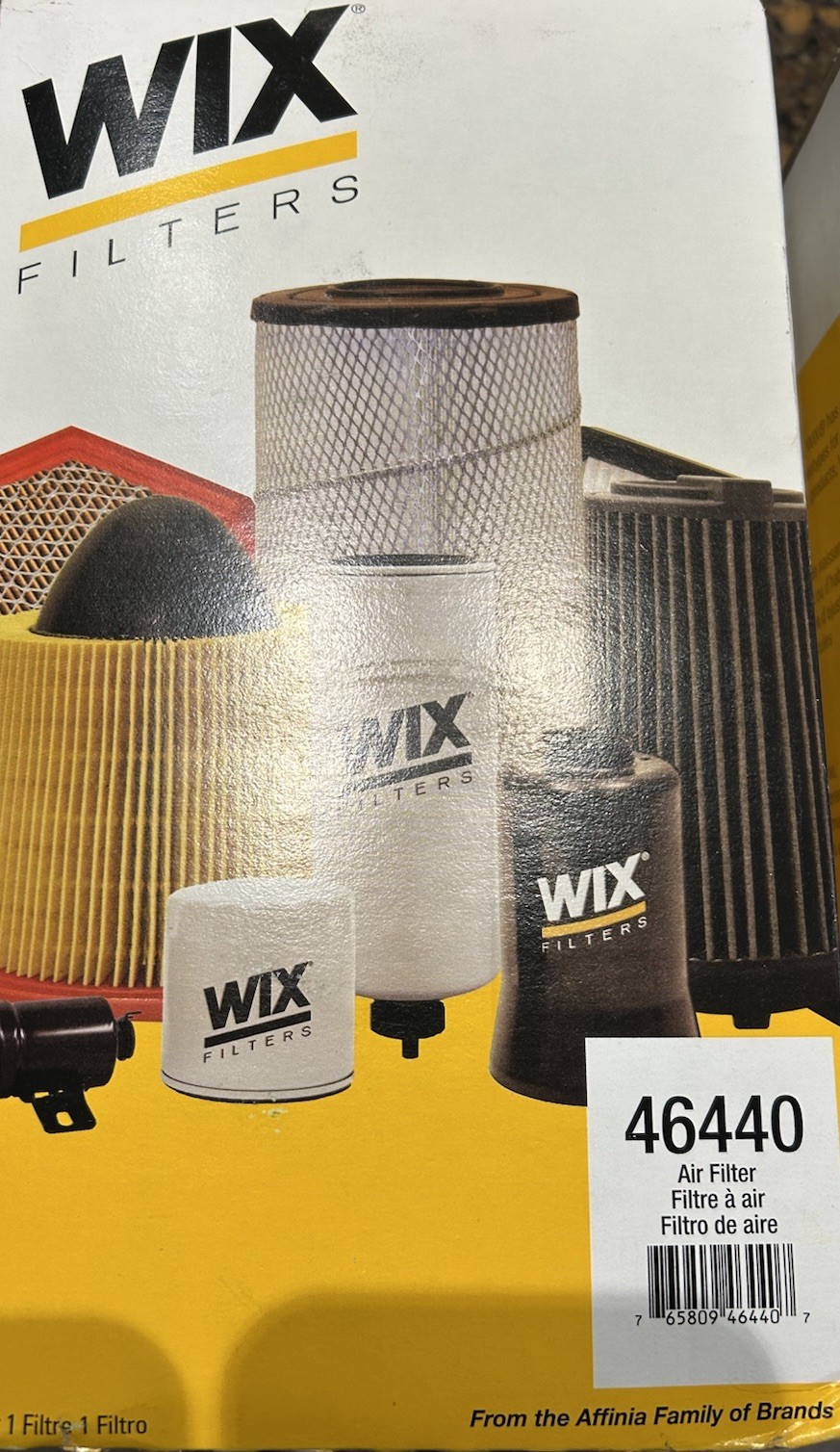 WIX 46440 NEW GENUINE ORIGINAL HEAVY DUTY AIR FILTER