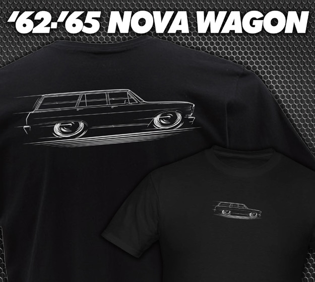 Chevy Nova Wagon T-Shirt \'62-\'65 Chevrolet SS II First Gen 1962 1963 1964 1965