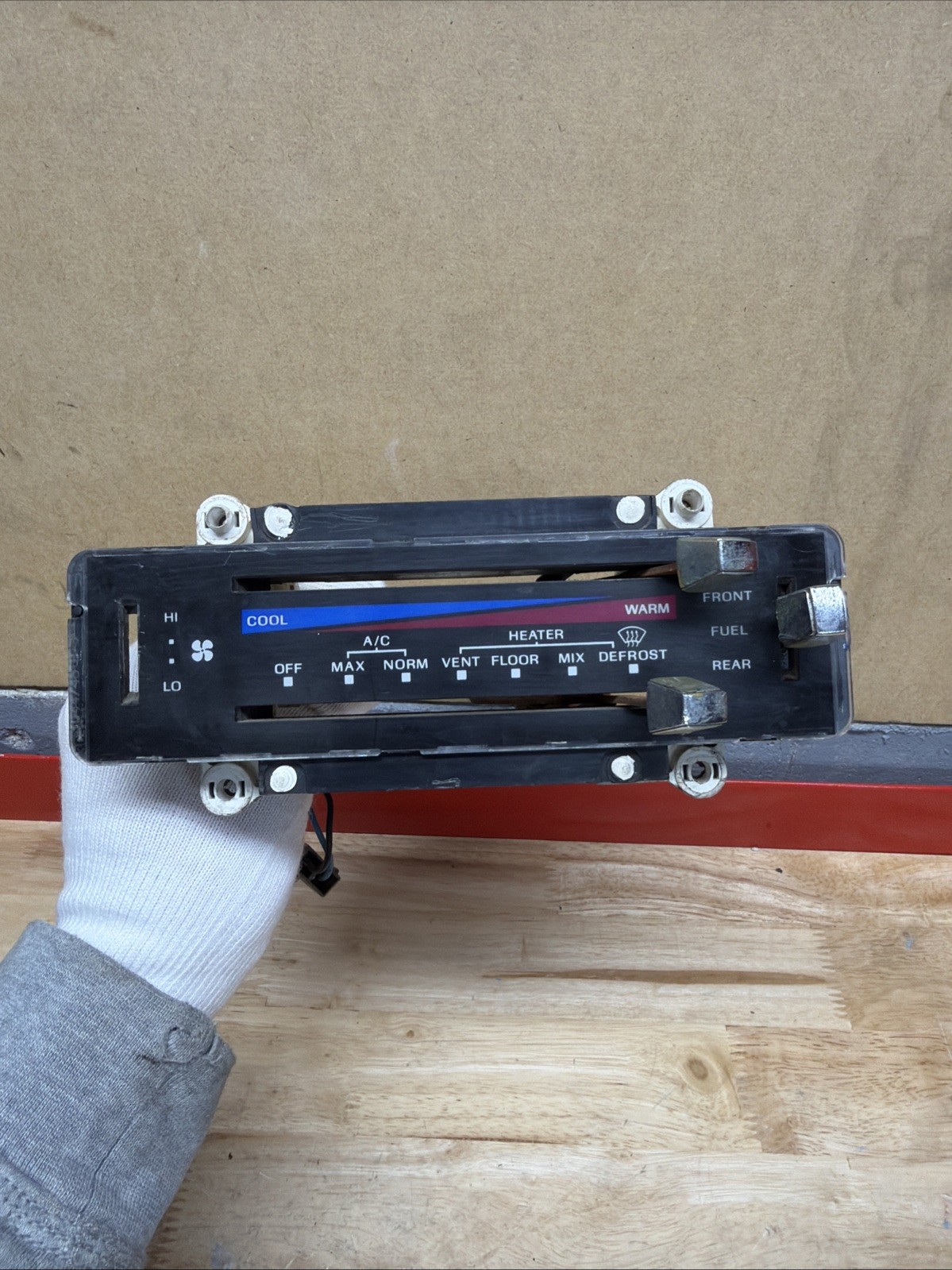 OEM 1980-1986 FORD F150 F250 F350 CLIMATE HEATER CONTROL  Dual Fuel Tank
