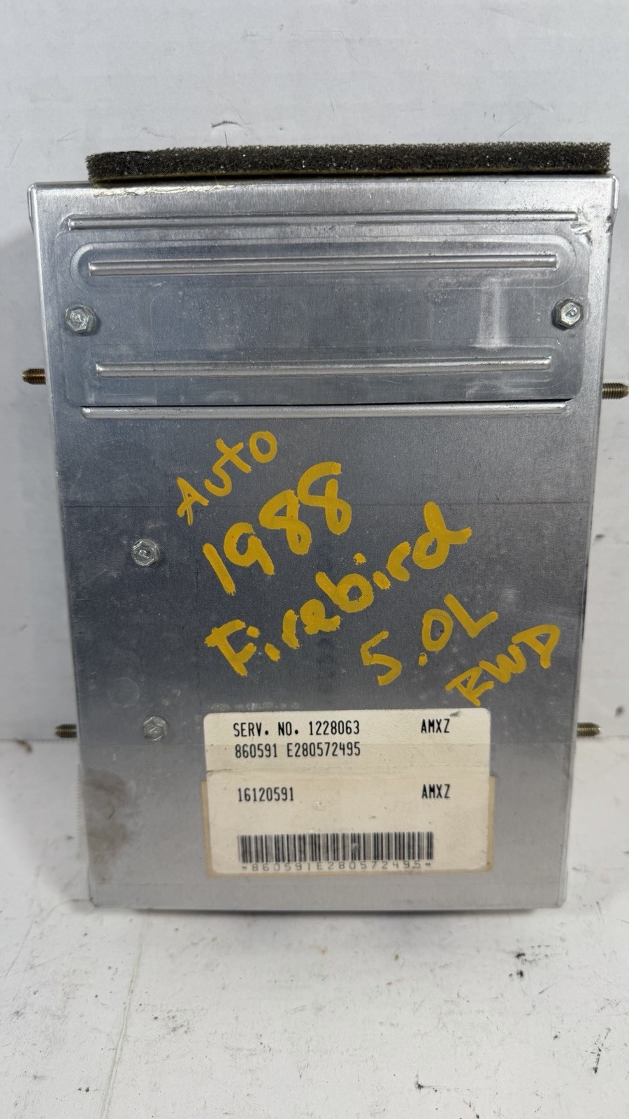 1988-1992 Camaro Firebird V8 ECU ECM TBI GM Auto Trans  1228063