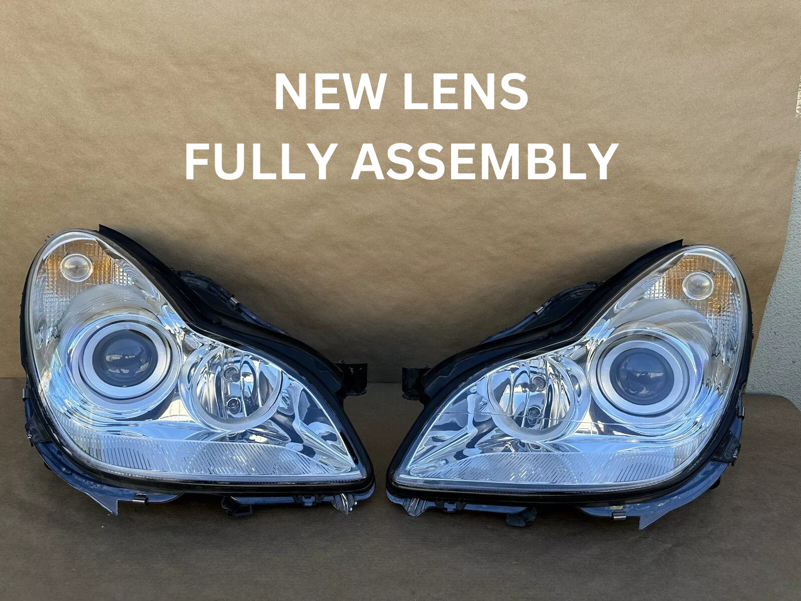 06-10 Mercedes W219 CLS500 CLS550 CLS55 CLS63 Xenon HID Headlights Assy Pair L&R