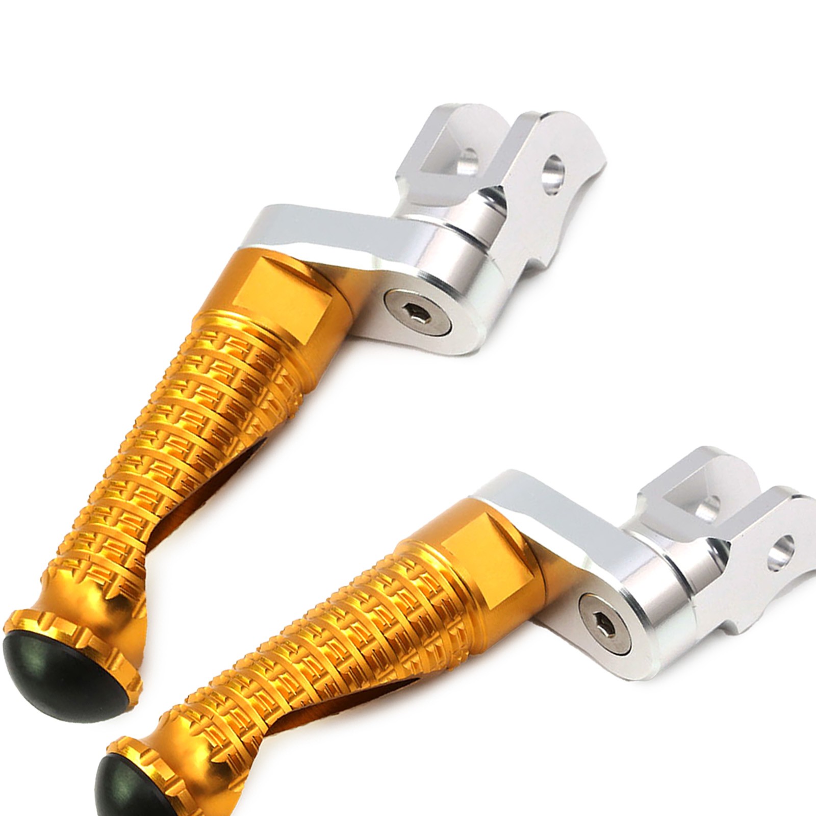 MPRO 1 inch Riser Gold Front Foot Pegs For Triumph Tiger 800 13 14