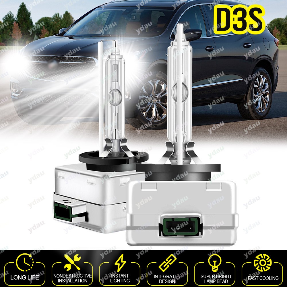 Set(2) D3S HID Xenon Bulb Replace Factory HID Headlight Pair 6000K White BRIGHT