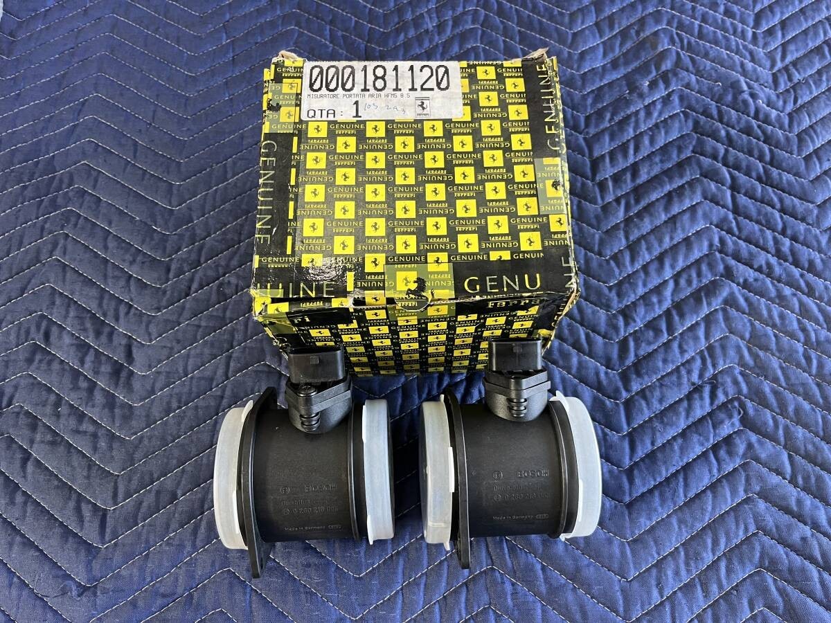 Ferrari Air Flow Meter 181120 F430 430 Challenge 360 Stradale 575 575M MAF AFM Ferrari Air Flow Meter 181120 F430 430 Challenge 360 Stradale 575 575M MAF AFM