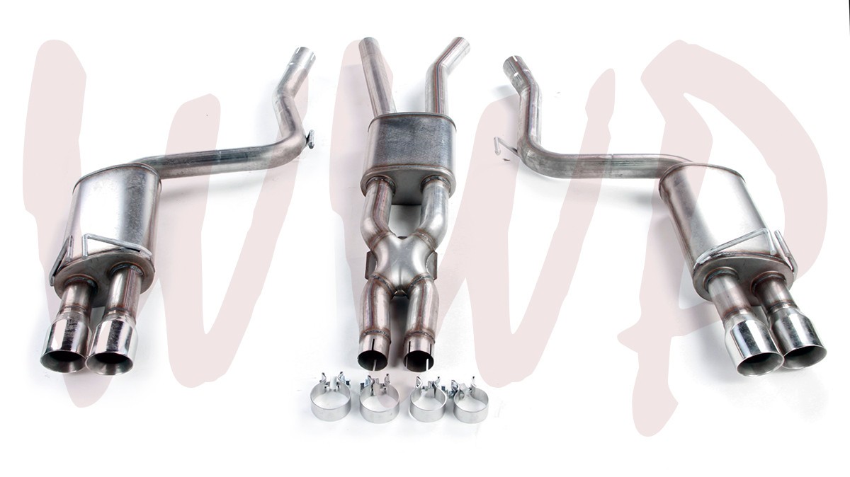 OPENBOX Stainless CatBack Exhaust Muffler System 14-17 Chevy SS Sedan 6.2L LS3