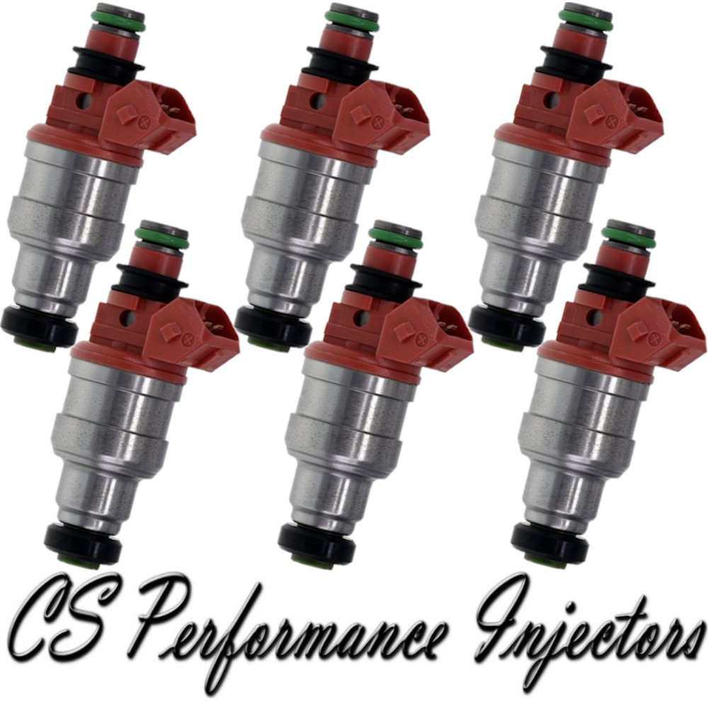 OEM Nikki Fuel Injectors Set (6) INP-532 for 94-96 Mitsubishi Dodge 3.0L V6