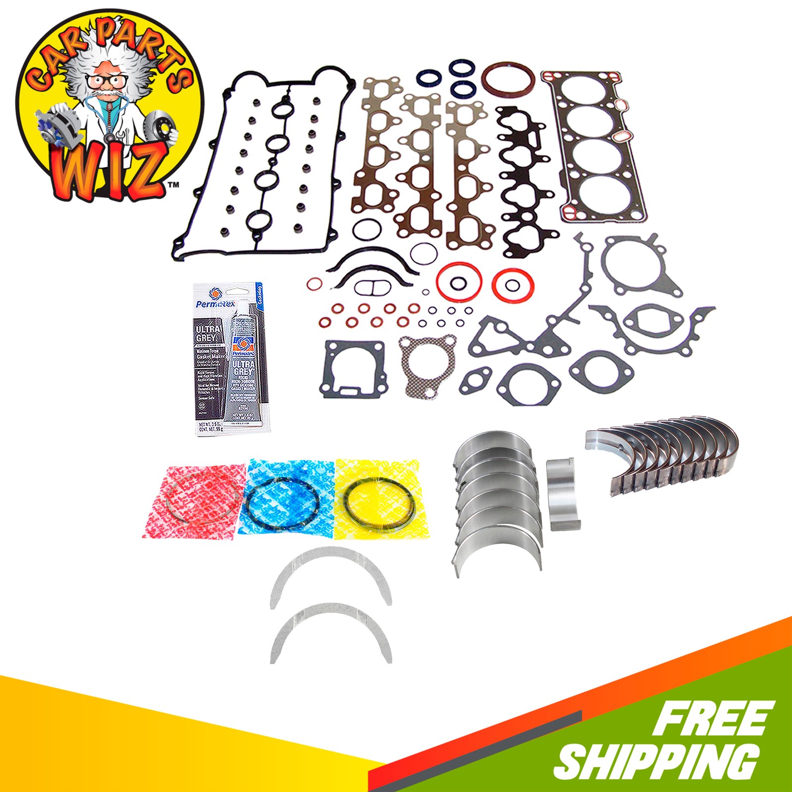 Engine Re-Ring Kit Fits 90-93 Mazda Miata 1.6L 16V DOHC