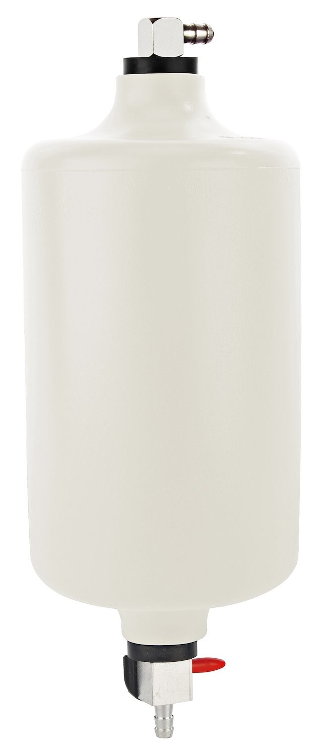 JEGS Coolant Overflow Tank, 4 in. Dia. [White]