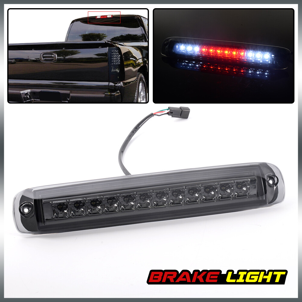 Smoke LED 3rd Brake Cargo Light Fit For 99-06 Silverado 1500 2500 3500 Sierra
