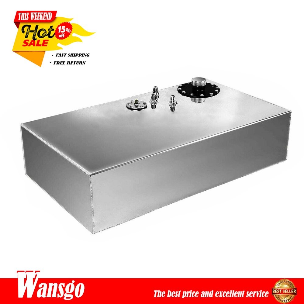 Fuel Cell Tank With Level Sender Aluminum Racing Drift Universal  54L 17 Gallon