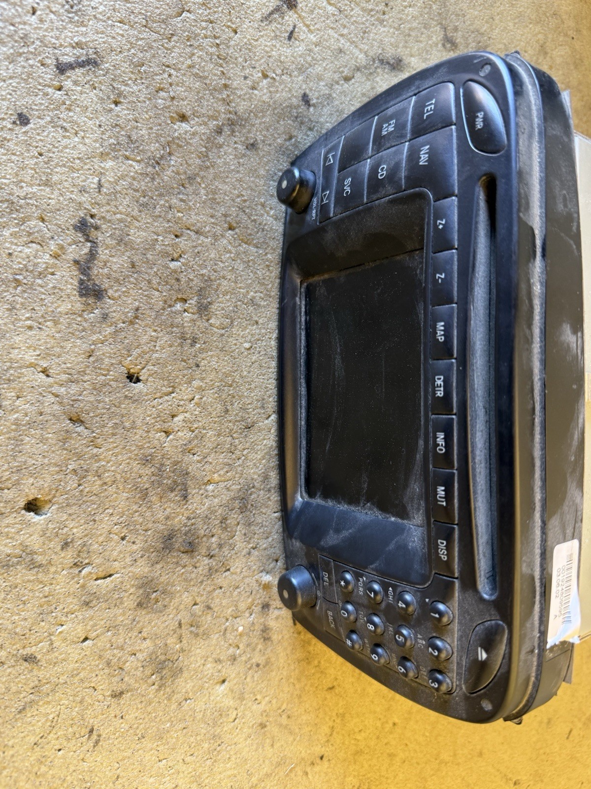 2003-2004 Mercedes R230 SL500 Command Head Unit Radio Navigation A2308200689 Oem