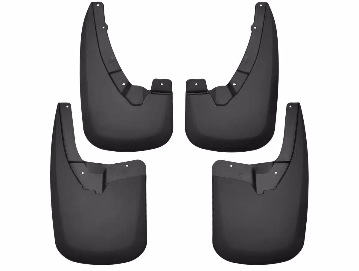 Husky Custom Molded Flaps Fit 09-24 Ram 1500 Class,10-18 2500-3500 Front/Rear