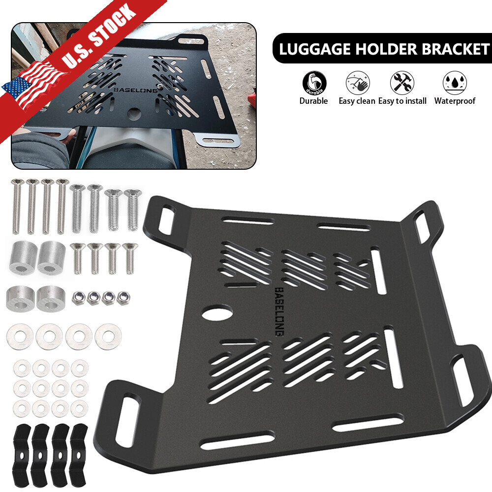 Universal Tail Racks Motorcycle Rear Luggage Support Shelf Holder Frame Plate