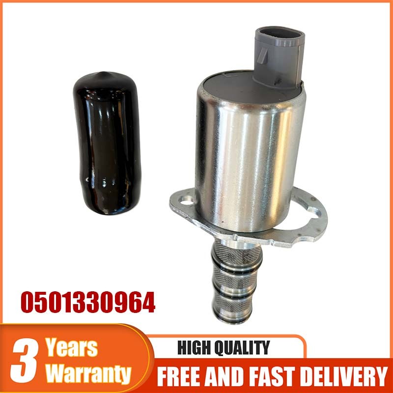 12V Solenoid Valve 0501330964 0501-330-964 0501.330.964 for ZF John Deere 2 Pins