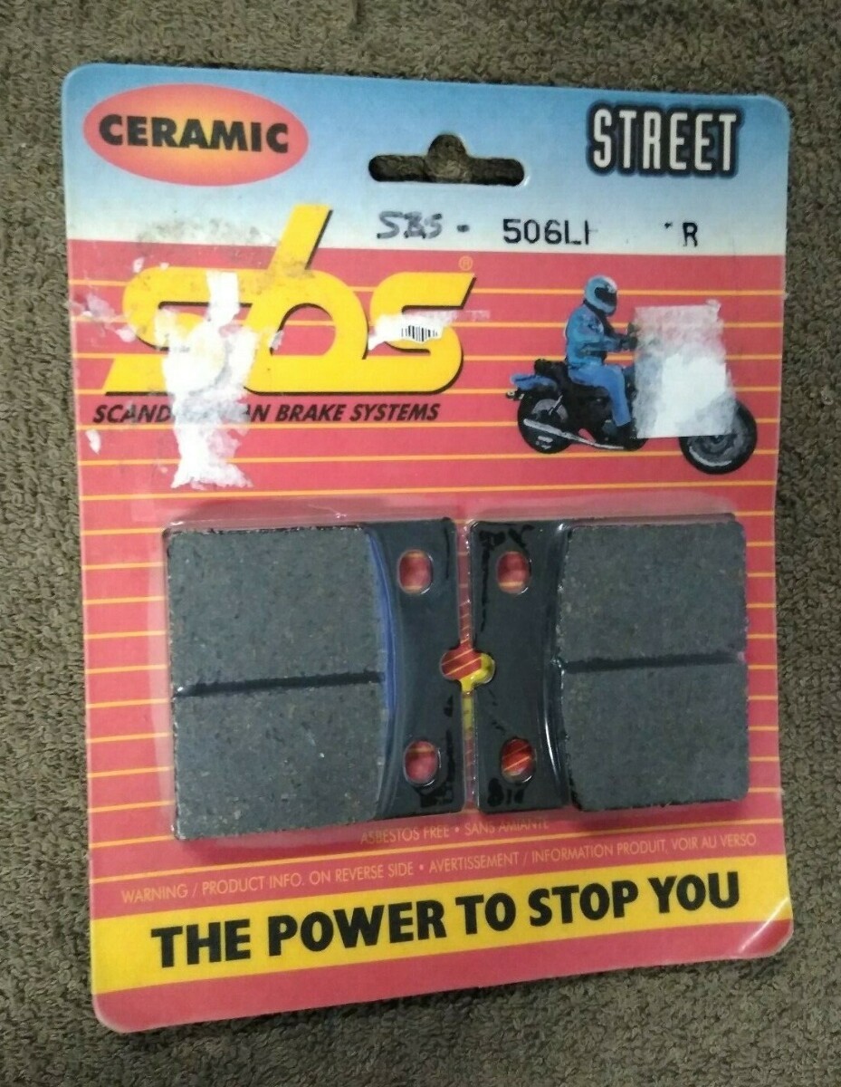 NEW SBS SBS-506LF Ceramic Brake Pads / FA18 / SK-93 / Motorcycle