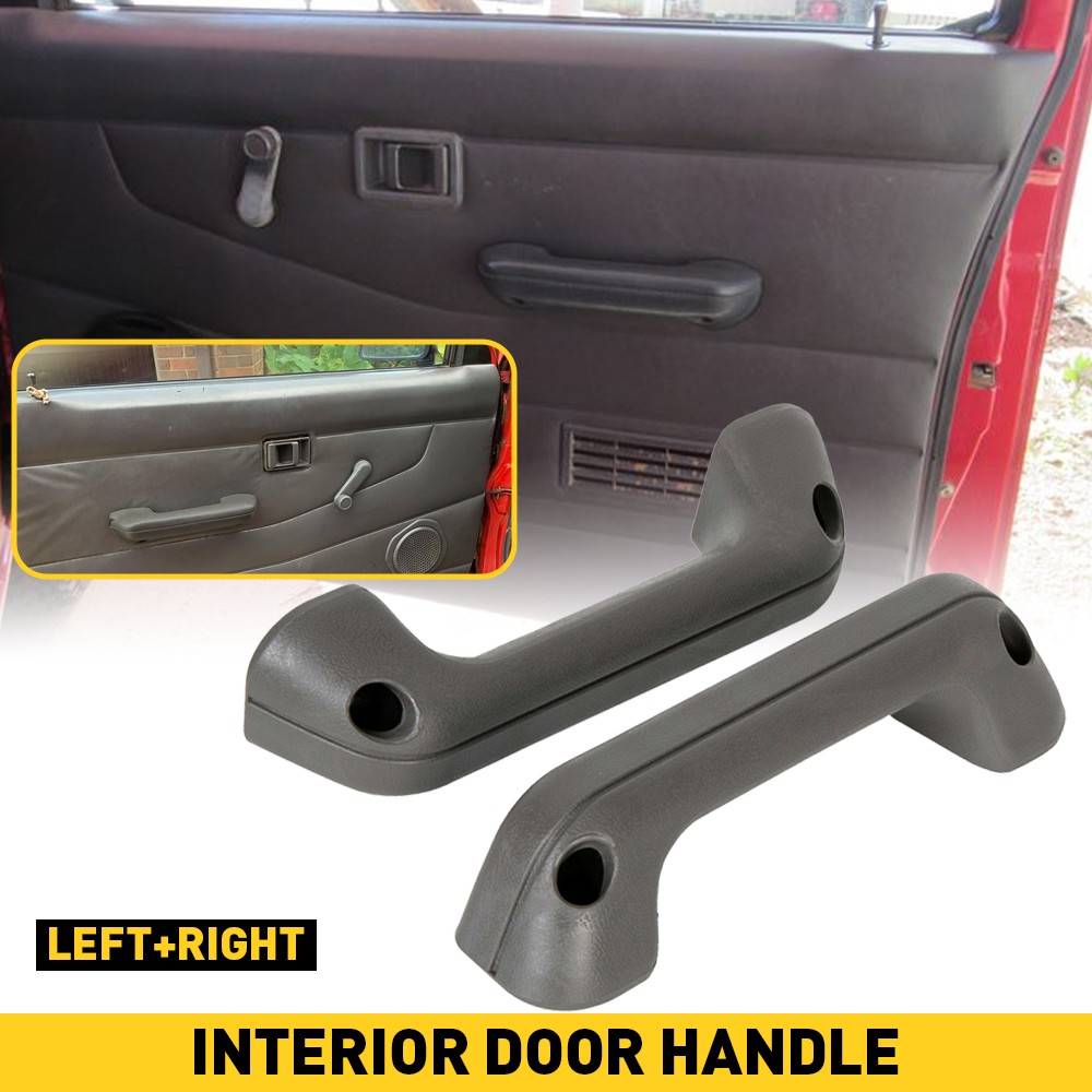 2x ARMREST DOOR HANDLE PULL GREY for Nissan Hardbody D21 Frontier 1987-96 Pickup