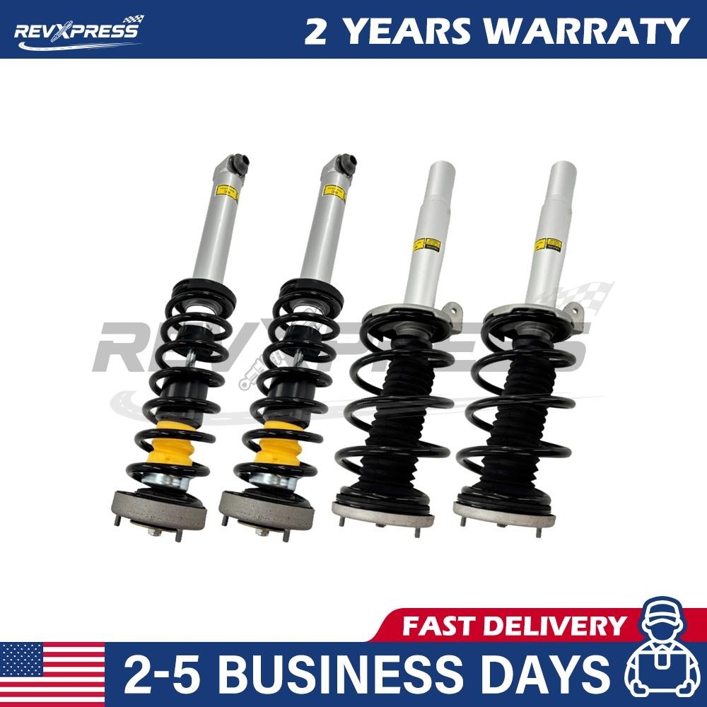 4X Front & Rear Shock Struts Assys w/o EDC For BMW 745Li 750i 760i 760Li E65 E66