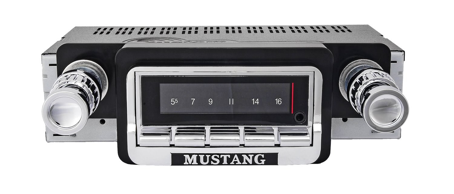 JEGS Classic 740 Series Radio w/Built-in Bluetooth for 1964-1966 Ford Mustang