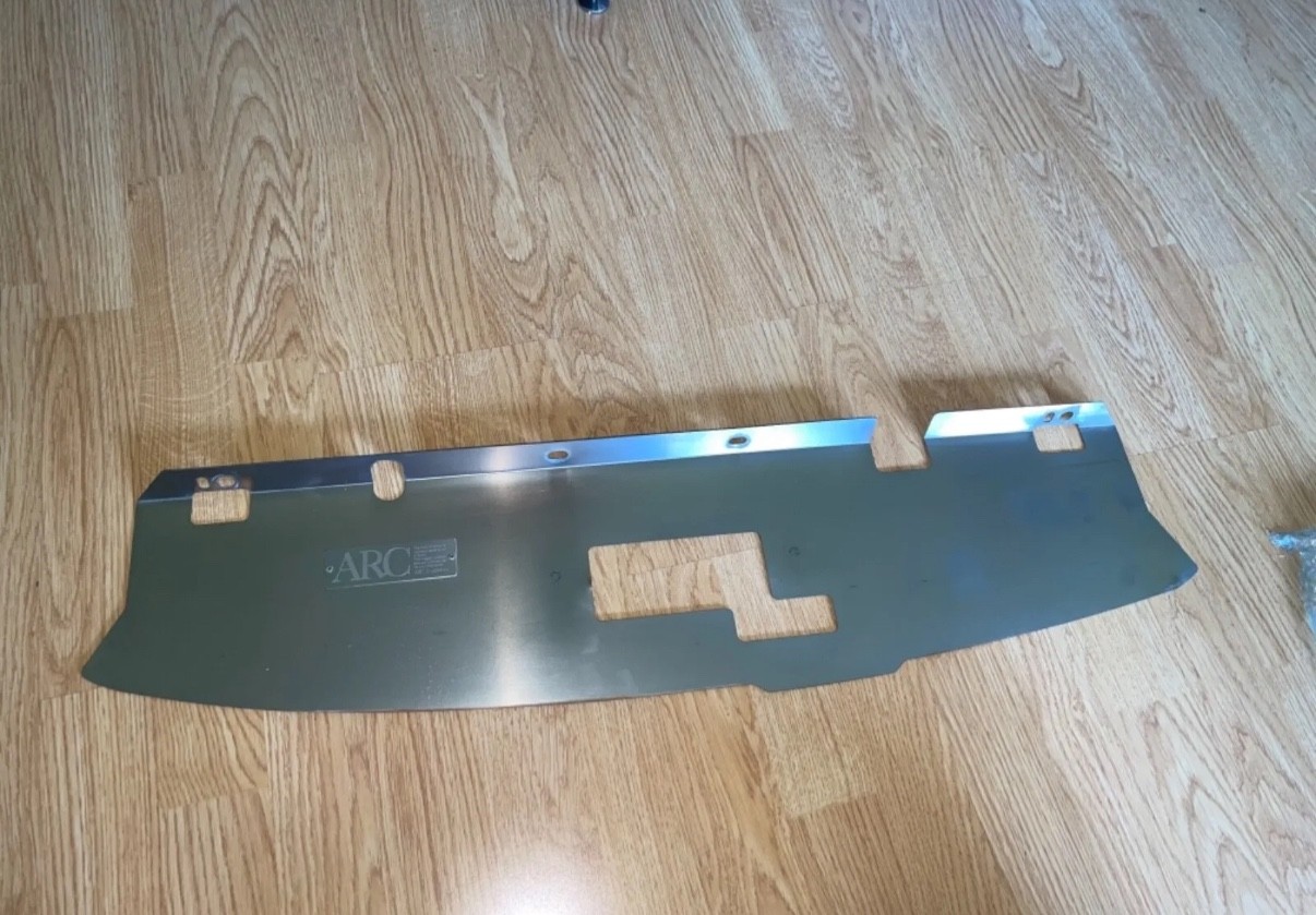 ARC JAPAN Titanium Cooling Panel For Skyline R34 GTR BNR34 rare Nismo TI RB26 ARC JAPAN Titanium Cooling Panel For Skyline R34 GTR BNR34 rare Nismo TI RB26