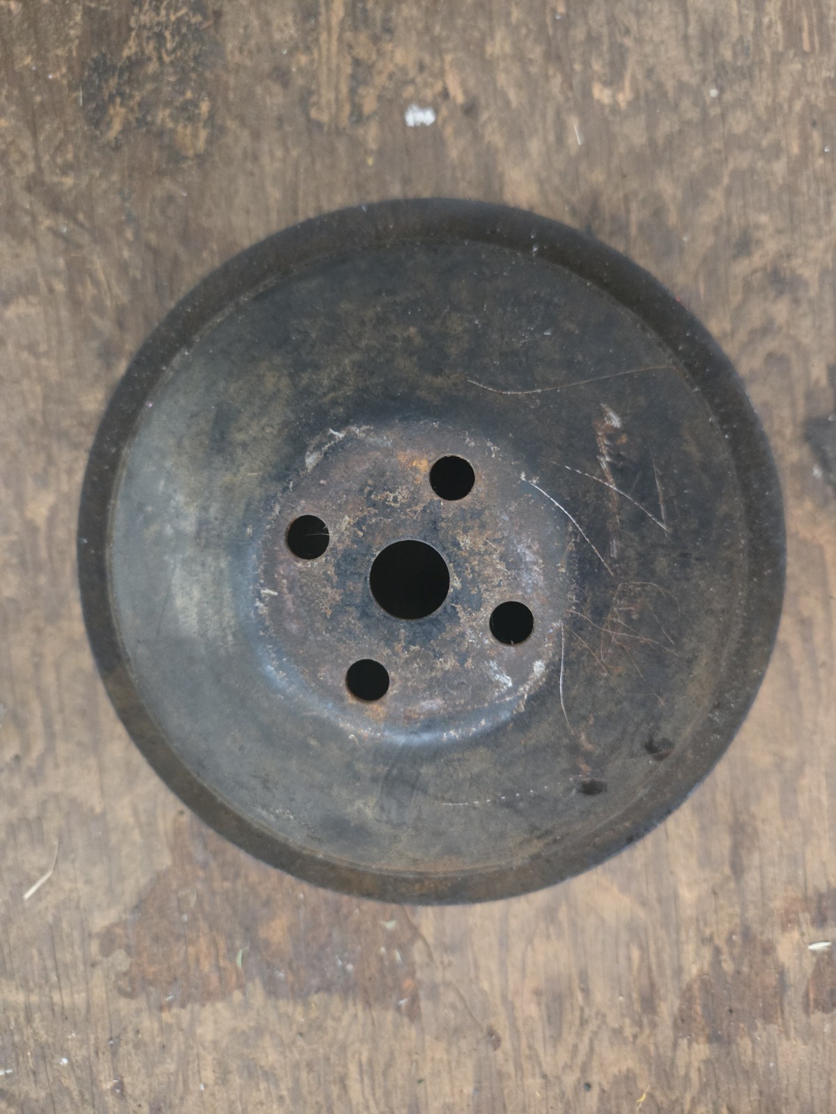 Chevy 292  two Groove Water Pump Pulley 
