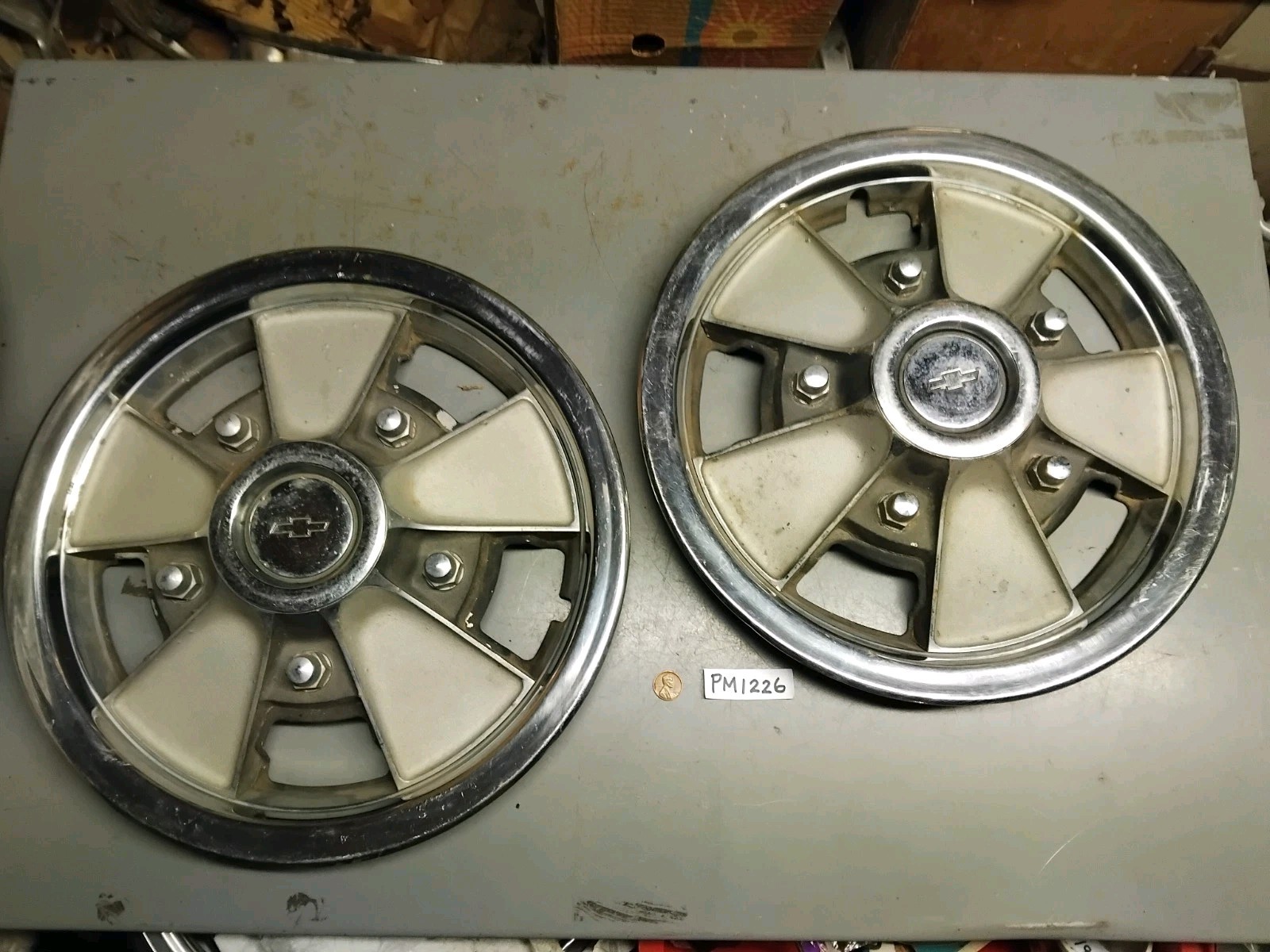 Pair Chevrolet Chevelle Camaro 1967 1969 1969 1970 1971 accessory mag style 14\